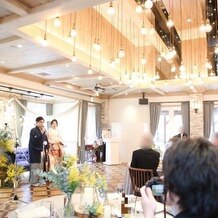 プライベートガーデンＷｅｄｄｉｎｇ　Ｌａ　ｐａｒｔｉｒ（ラ　パルティール）の画像｜ウェルカムスピーチ