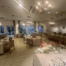 ＡＩＬＥ ｄ’ＡＮＧＥ garden（エルダンジュ　ガーデン）の画像｜広々した披露宴会場