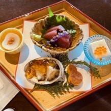 ザ　フナツヤの画像｜ブライダルフェアでの試食の一部