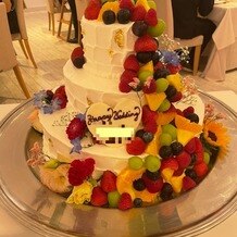 AILE d’ANGE NAGOYA（エルダンジュ ナゴヤ）の画像｜ウェディングケーキ