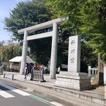 阿佐ヶ谷神明宮の画像｜入口の鳥居