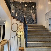 Ｌｅ　Ｍｅｒｃｉ（ル・メルシェ）の写真｜披露宴会場への階段
