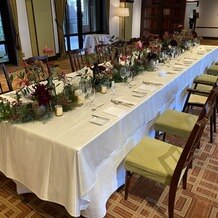 フォーチュン ガーデン 京都（FORTUNE GARDEN KYOTO）の画像｜親族のみならではの、流しのテーブルでみんなの顔を見ながら食事ができました。