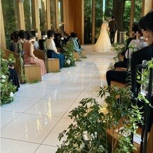 鶴見ノ森　迎賓館の画像｜ガラス張りで素敵な式場でした！