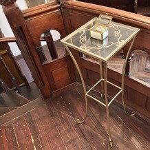 ラ・バンク・ド・ロア（横浜市指定有形文化財）の写真｜ステージ上のリングピロー