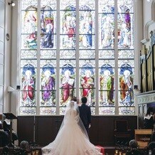 KOBE St.MORGAN CHURCH(神戸セントモルガン教会)の画像|挙式会場にて