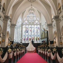 KOBE St.MORGAN CHURCH(神戸セントモルガン教会)の画像|挙式会場にて