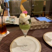 ラグナヴェール大阪 ＬＡＧＵＮＡＶＥＩＬ　ＯＳＡＫＡの画像｜試食したデザート。可愛く美味しかった。