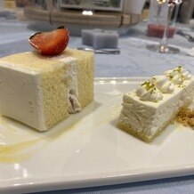 ラグナヴェール大阪 ＬＡＧＵＮＡＶＥＩＬ　ＯＳＡＫＡの画像｜ショートケーキとレアチーズケーキ