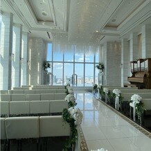 ラグナヴェール　プレミア &amp;nbsp;ＬＡＧＵＮＡＶＥＩＬ　ＰＲＥＭＩＥＲの写真｜挙式会場｜2025-09-28 14:09:03.0JIさん投稿