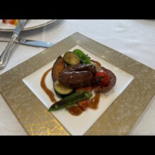 Ｗｅｄｄｉｎｇ　Ｔｅｒｒａｃｅ（ウエディングテラス）の写真｜お肉が柔らかくておいしかったです。
盛り付けも綺麗でした。