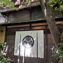 名古屋　河文の写真｜料亭側の会場入り口