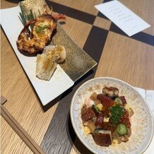 名古屋　河文の写真｜見学の時のごはんです