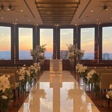 ラ・フェット ひらまつの画像｜6月下旬の19時ごろの景色です