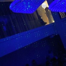 カノビアーノ　福岡の画像｜青の光から一気に明るくなるタイミングがとてもおしゃれでした