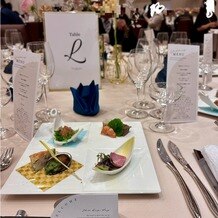 ＴＨＥ　ＭＥＩＢＩＡ　ＭＩＹＡＺＡＫＩ（旧ガーデンテラス宮崎　ホテル＆リゾート）の画像｜当日の前菜