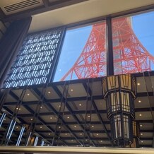 The Place of Tokyo（ザ プレイス オブ トウキョウ）の画像｜披露宴会場からも見える東京タワー