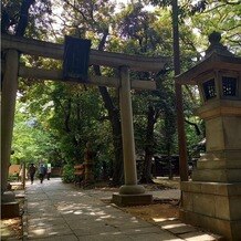 赤坂氷川神社の写真｜境内