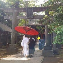 赤坂氷川神社の写真｜参進風景