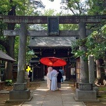 赤坂氷川神社の写真｜参進風景