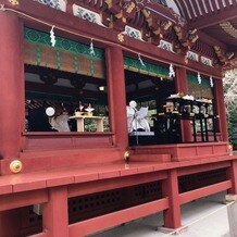 鶴岡八幡宮の画像｜舞殿様子。