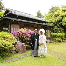 鶴岡八幡宮の写真｜式開始前の撮影タイム