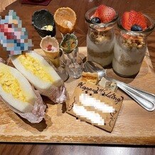 ＡＬＴＡＶＩＳＴＡ　ＧＡＲＤＥＮ（アルタビスタ　ガーデン）の画像｜控室で出していただいた軽食