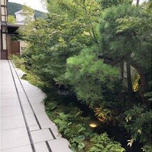 KIYOMIZU京都東山の画像｜会場に付いているテラスです。喫煙所もこちらの隅にありました。