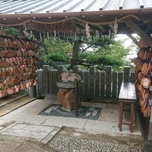 北野天満神社の写真｜なで牛