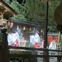 枚岡神社の写真｜舞がありました