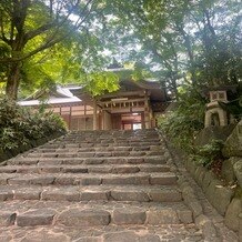 枚岡神社の写真｜斎館でお支度しました。