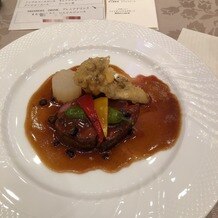 米子ワシントンホテルプラザの写真｜メインの料理。温かく柔らかく美味しかったです。
