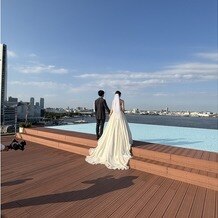 ＴＨＥ　ＧＲＡＮＤ　ＯＲＩＥＮＴＡＬ　ＭＩＮＡＴＯＭＩＲＡＩ （グランドオリエンタル みなとみらい）の画像｜屋上のルーフトップにて撮影