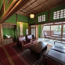 辻家庭園　～前田家家老旧横山家迎賓館～（金沢市指定文化財）の写真｜控え室