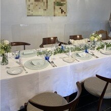 ブランシュメゾン・エ・コートダジュールの画像｜素敵なお花で飾られたテーブルでした。