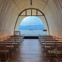 ＳＥＴＲＥ　ＭＡＲＩＮＡ　ＢＩＷＡＫＯ（セトレ　マリーナびわ湖）の写真｜挙式会場｜2025-02-13 17:04:54.0じゅなさん投稿