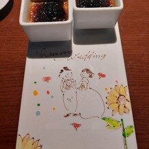 アカガネリゾート京都東山　（AKAGANE RESORT KYOTO HIGASHIYAMA）の写真｜ひまわりの花がふたりの思い出であると会話の中に出たのですが､最後サプライズをもらいました