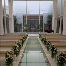 THE LUXSCENA(ザ・ラグシエナ)の画像|当日は雨天だったのですが暗すぎず雨でも素敵な雰囲気