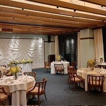 クラシカ表参道／別邸KEYAKIの画像｜一階の披露宴会場（客席サイドからの写真）