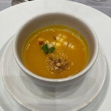 ＶＩＬＬＡＳ　ＤＥＳ　ＭＡＲＩＡＧＥＳ　越谷レイクタウン　（ヴィラ・デ・マリアージュ　越谷レイクタウン）の写真｜美味しいと評判だったスープ