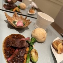 チャペル・ド・コフレの画像｜試食会の料理