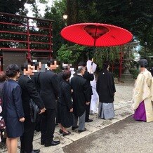 居木神社の写真｜参進の儀。