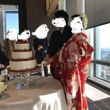 アンダーズ 東京（Andaz Tokyo）の画像｜3段の可愛らしいケーキでした