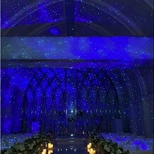アルマリアン ＴＯＫＹＯの写真｜星空の演出の挙式会場