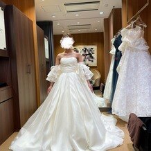 ノートルダム横浜みなとみらいの写真｜試着ドレス