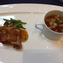 アルカンシエル luxe mariage大阪の画像｜前菜（温菜）、スープ