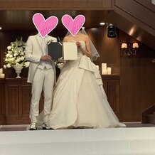 アルカンシエル luxe mariage大阪の画像｜署名後みなさんに披露