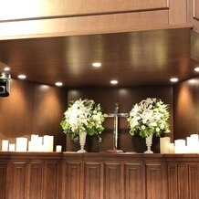 アルカンシエル luxe mariage大阪の画像｜祭壇