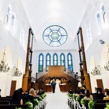 アルカンシエル luxe mariage大阪の画像｜チャペル