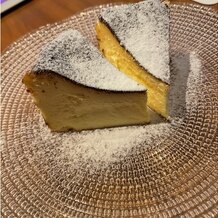 ザ・ガーデンオリエンタル・大阪の画像｜コースのデザートに出していただいたチーズケーキです。